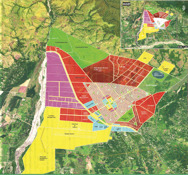 Nadzab satellite township, LUIMS/DLPP