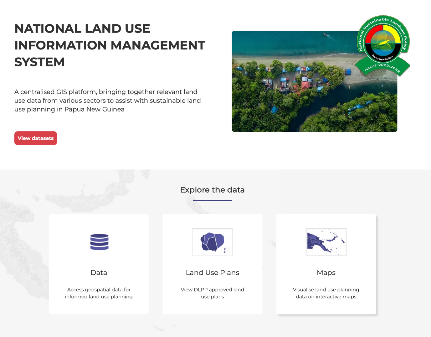 National land use information system