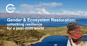 Gender & Ecosystem Restoration: unlocking resilience for a post-2020 world
